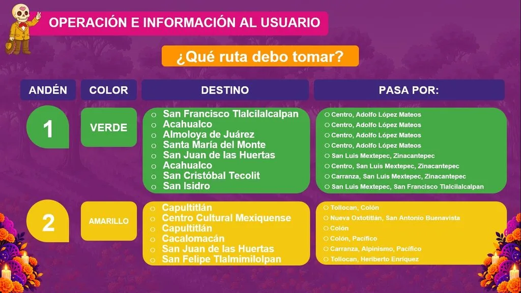 Toluca blinda la movilidad y seguridad para los conciertos masivos del Alfeñique 2026