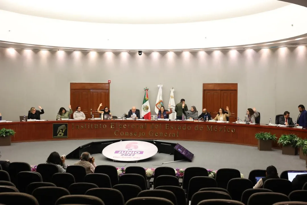 Aprueba IEEM acuerdos en torno al desarrollo del proceso electoral