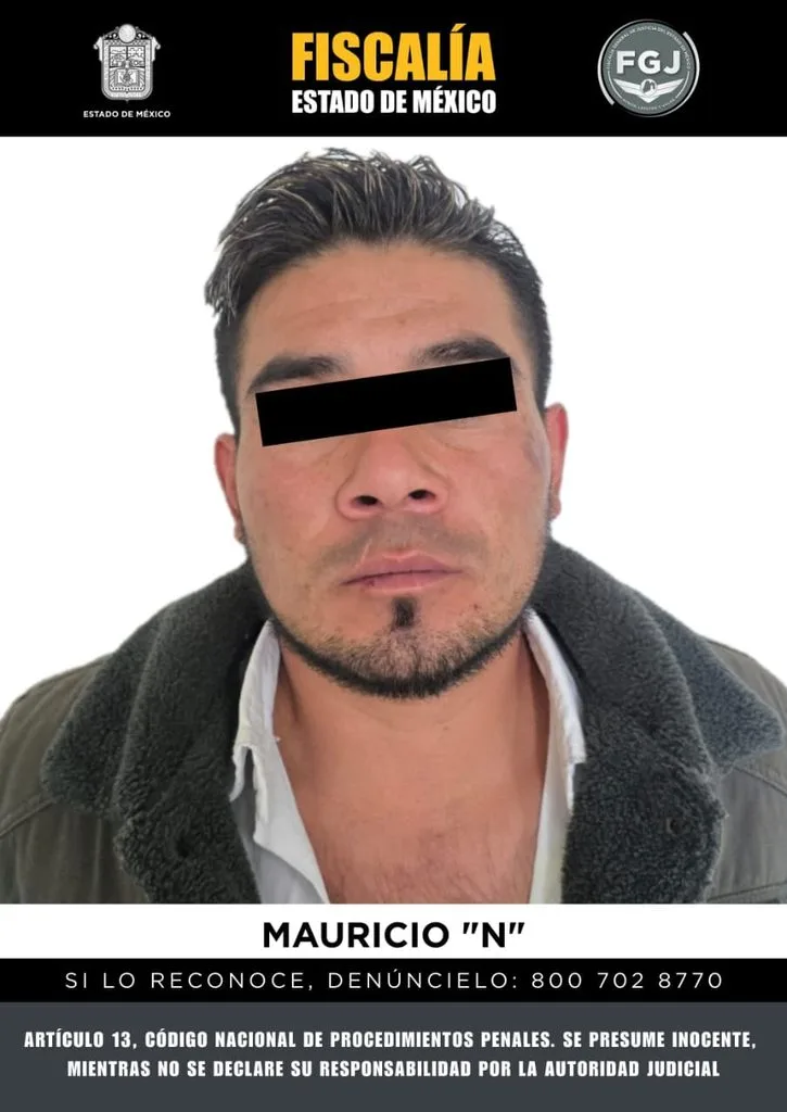 Capturan en Almoloya de Juárez a probable homicida de Villa Victoria