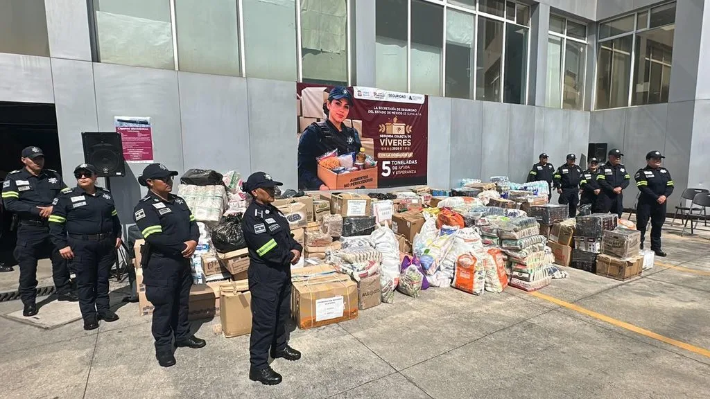 La SSEM aporta 5 toneladas de víveres al Banco de Alimentos Cáritas
