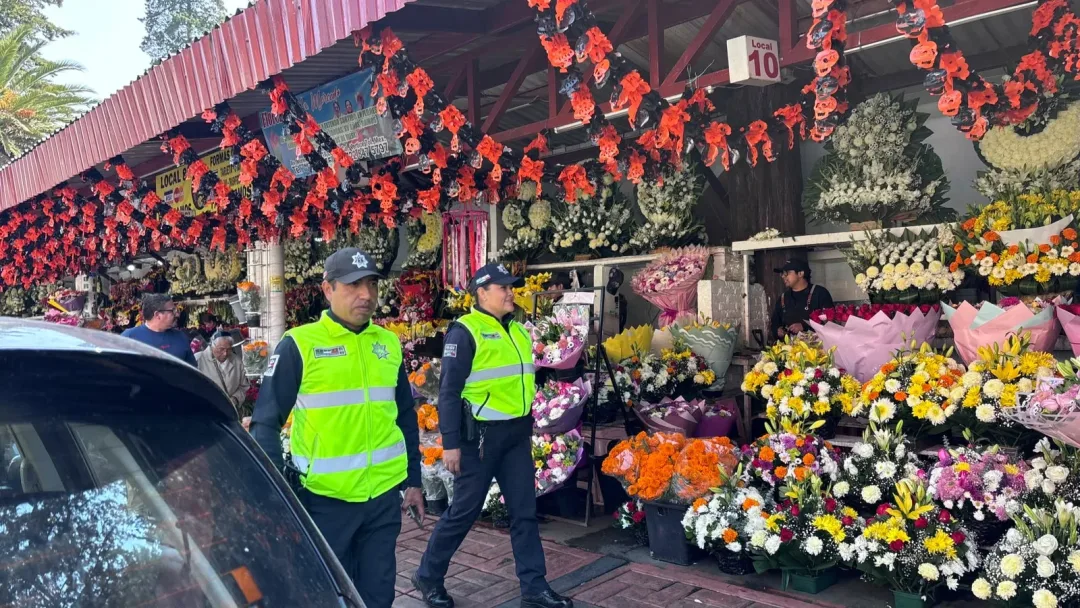 Desplegarán 500 policías en 38 panteones de Toluca