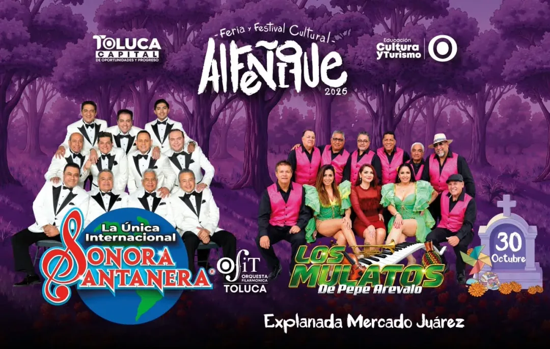 Llevará Toluca cumbia y filarmónica al Mercado Juárez con la Santanera y la OFiT