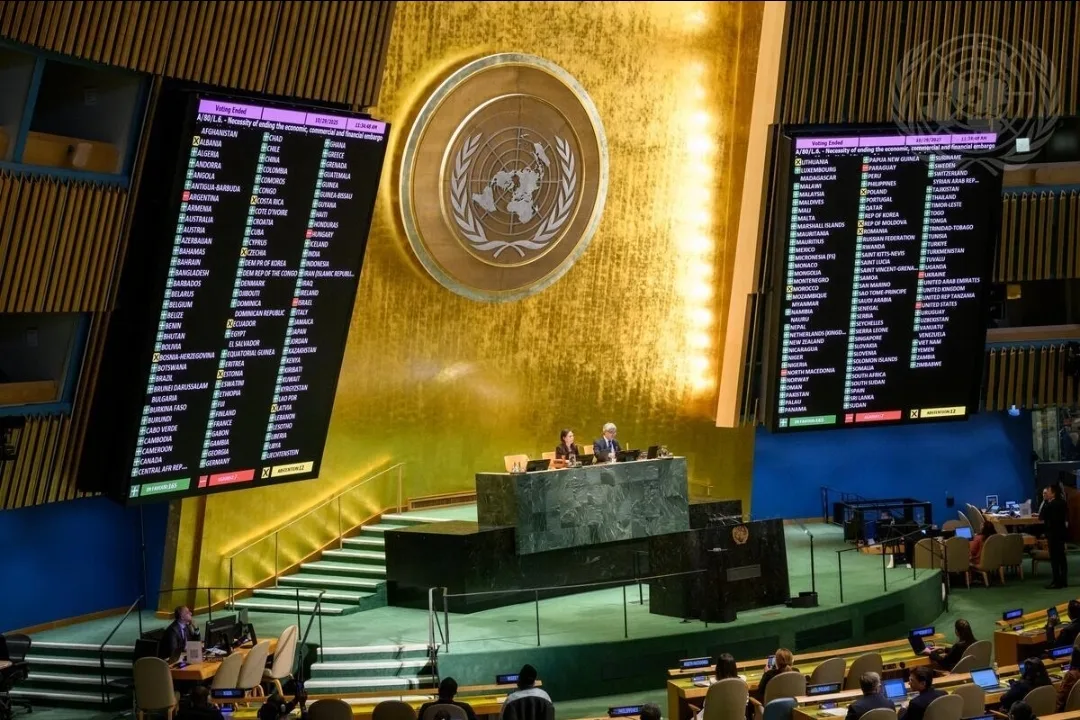ONU condena embargo de EU contra Cuba, pero disminuye respaldo internacional