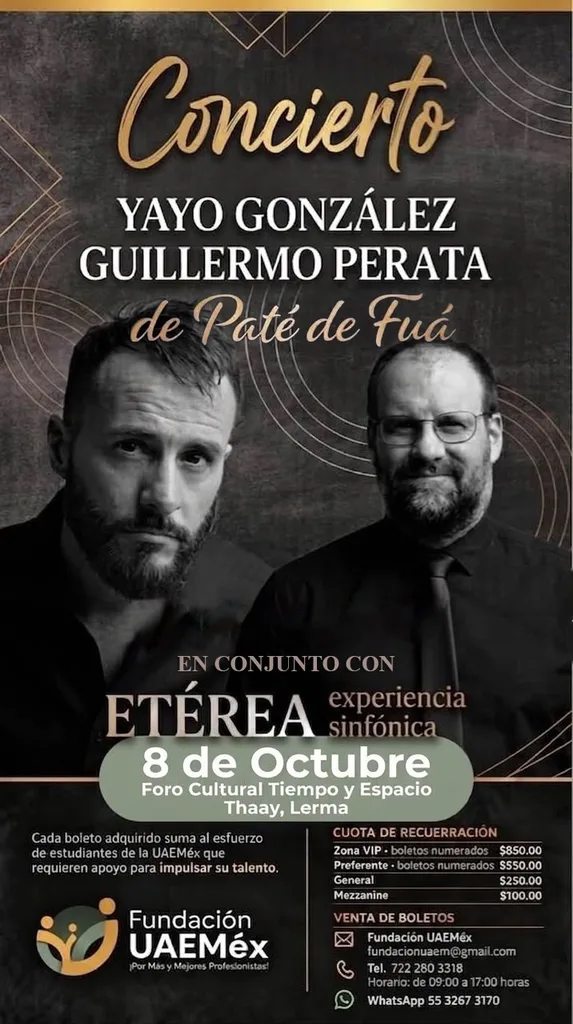Fundación UAEMéx convierte la música en apoyo para estudiantes