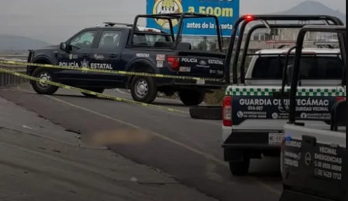 Hombre muere atropellado y su cuerpo queda mutilado en la México-Pachuca