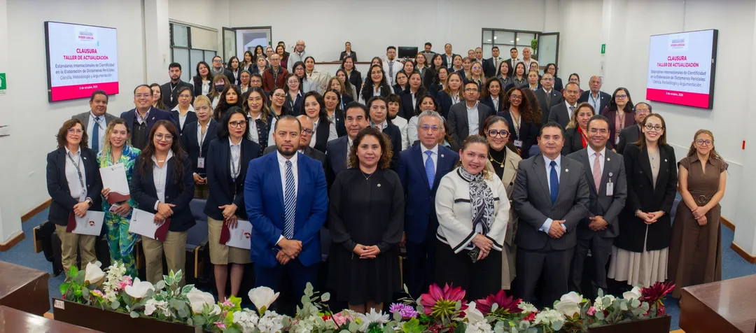 Peritos mejor capacitados para fortalecer la justicia con pruebas científicas