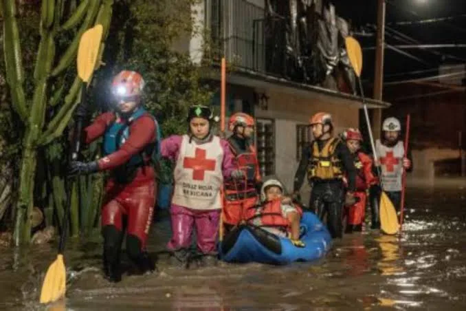 Huracán Rachel deja una menor muerta y 10 personas desaparecidas