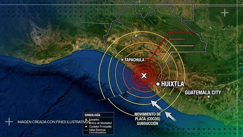 Dos sismos de magnitud 4.1 se registran en Chiapas