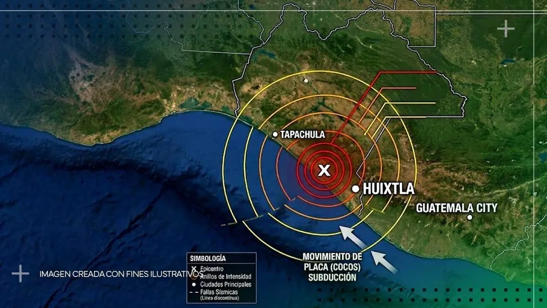 Dos sismos de magnitud 4.1 se registran en Chiapas