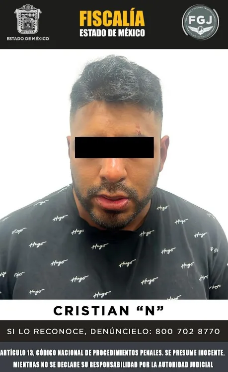 Procesan a Cristian “N” por presunto homicidio en Naucalpan