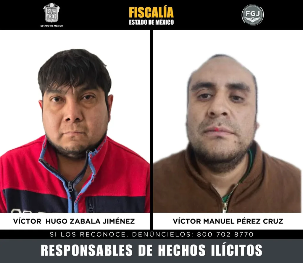 48 años de prisión para responsables de robo con muerte en Ocoyoacac