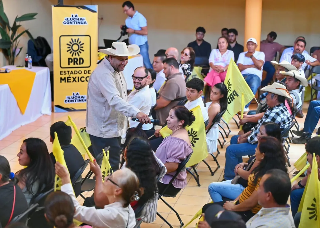 Rumbo al 2027: PRD Edomex consolida sus liderazgos locales y territoriales desde el sur del Edomex